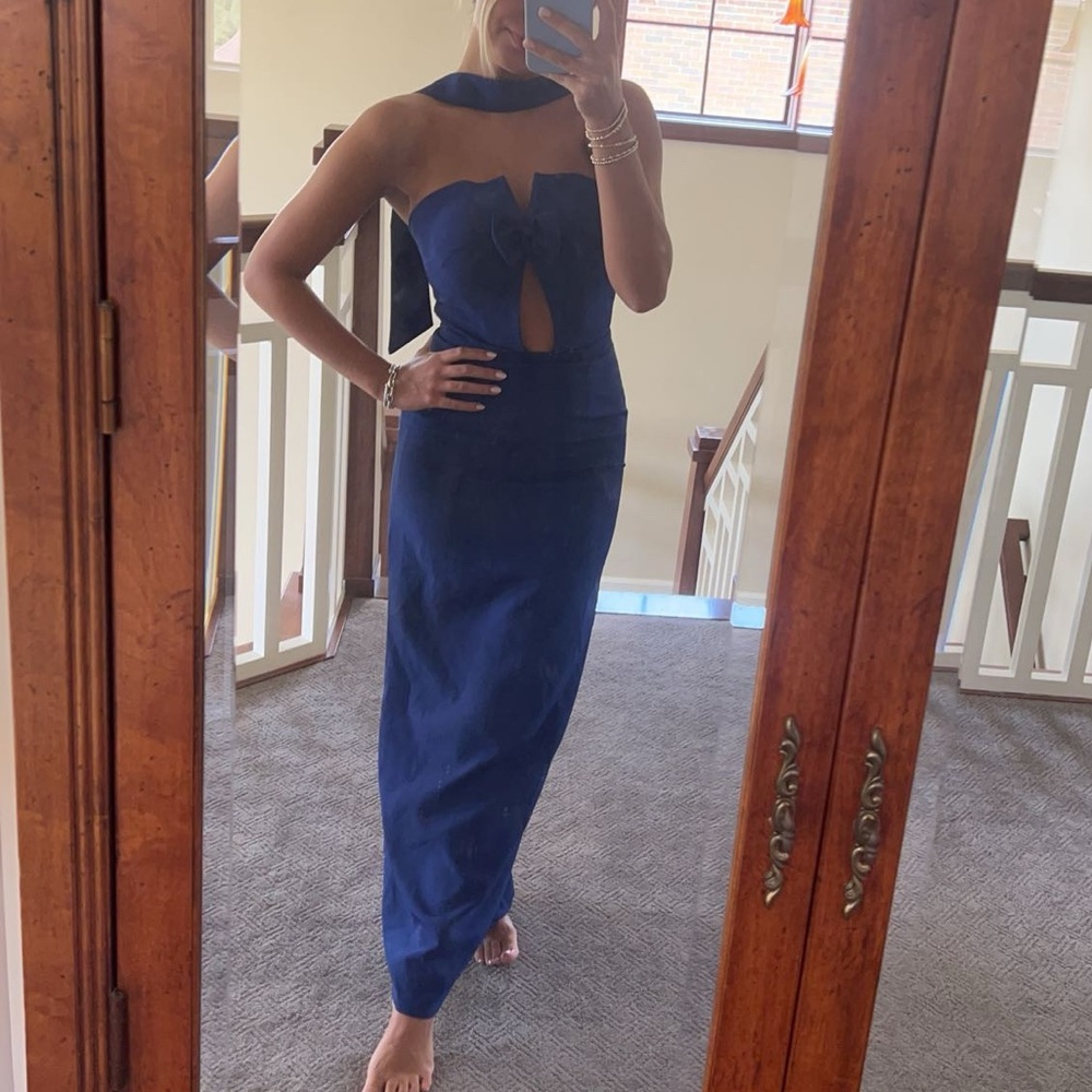 Navy Formal Dress